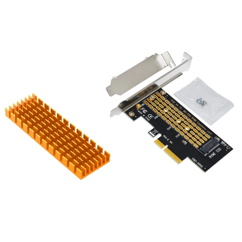 Добавить на карты Pcie в M2/M.2 адаптер Sata M.2 Ssd Nvme и алюминий Радиатор Охладитель