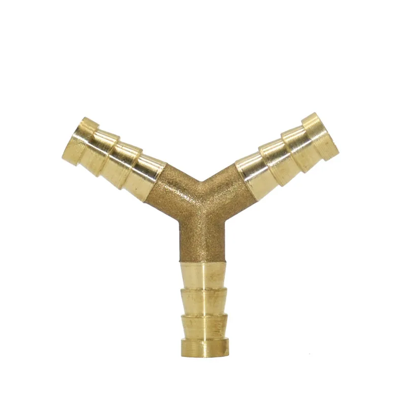 

Латунный, 8 мм, 10 мм, Y-образный разъем, фототройник, 3-сторонняя труба, быстрая фотография, 2 шт.