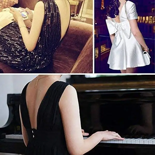 

Low Back Bra Converter Adjustable Extender Hook Low Back Backless Bra Strap Adapter Converter Fully Extender Hook Underwear