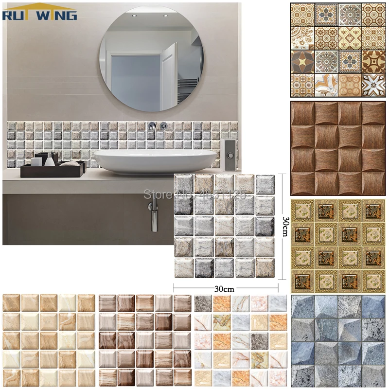 Наклейка на стену камень 3D Кирпич самоклеющиеся наклейки для ванной