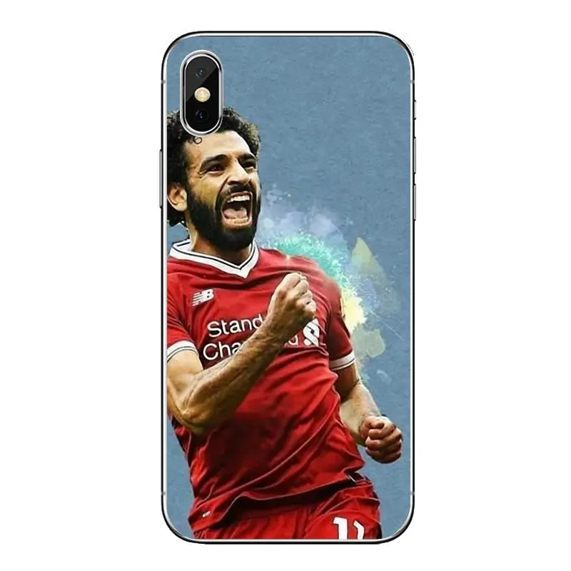 Прозрачный мягкий чехол mohamed salah для iPod Touch iPhone 4 4S 5 5S 5C SE 6 6S 7 8 X XR XS Plus MAX |