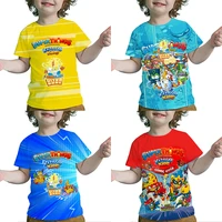 child superthings 8 kazoom kids neonblast 3d print t shirts boys girls cartoon anime t shirts toddler tshirts camiseta infantil