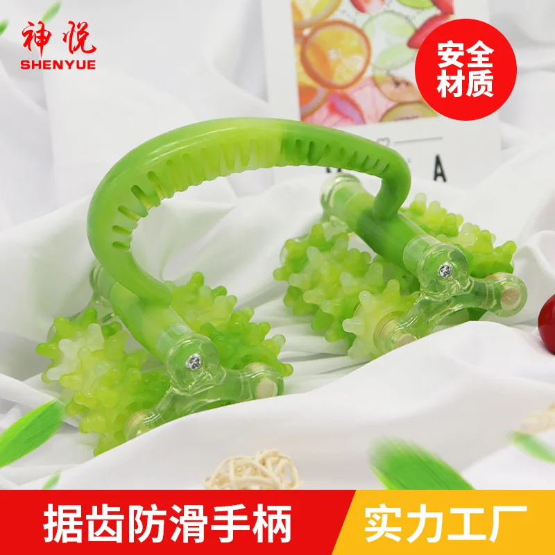 

Здоровый лунный Rover массажер, деревянный вал, Космический автомобиль, пластиковый роликовый массажер