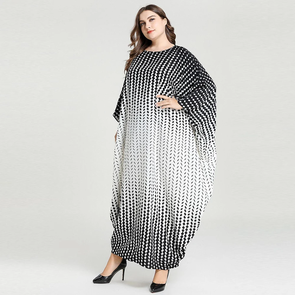 

Plus Size Arabic Abaya Kaftan Dubai Hijab Muslim Long Dress Turkish Dresses Islamic Clothing Abayas For Women Vestidos Largos