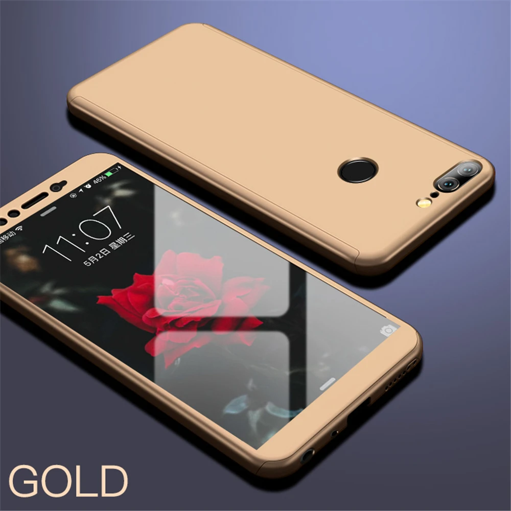 360 полный защитный чехол для huawei Honor 8X9 10 i Lite 8 X 7C VIEW 20 Pro 10i 9X 8A 7 C 20i 7X V9 Play V тонкий жесткий чехол