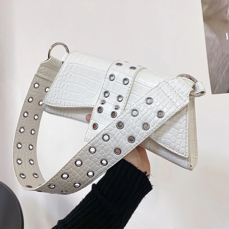 

Усовершенствованная крокодиловая сумка для женщин, лето 2021, модная сумка через плечо для подмышек