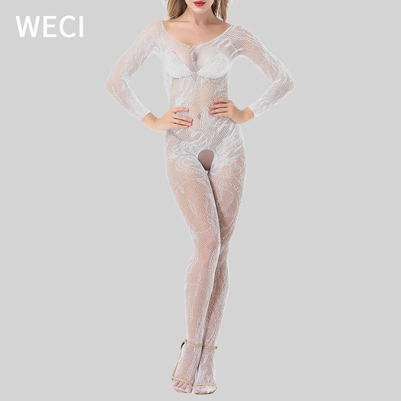 Женские сексуальные костюмы WECI эротические кружевные женские Фетиш-белье с