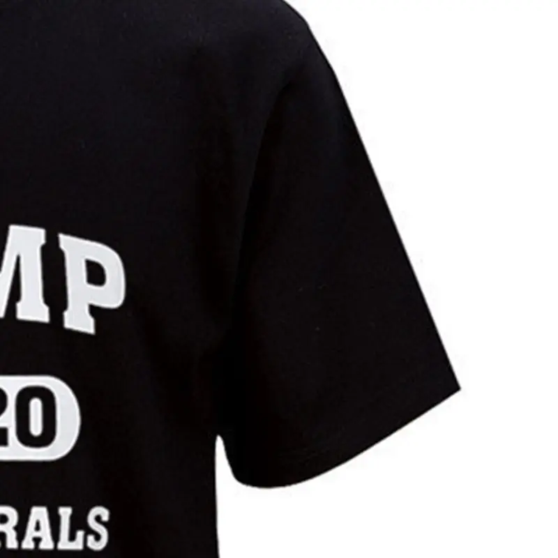 Футболка унисекс размера плюс с коротким рукавом 2020 США президент избранные топы