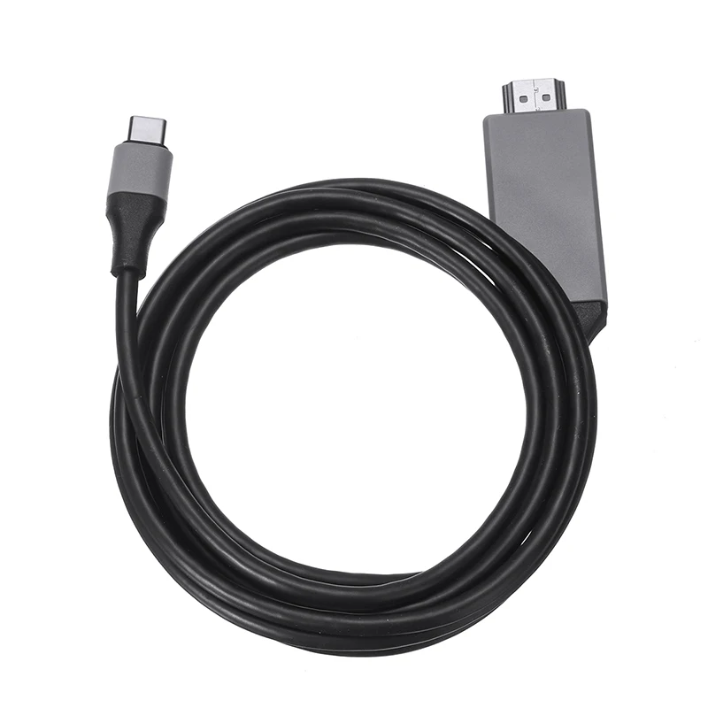 Адаптер HDTV Ultra HD 1080P Type-C на 4K HDMI-совместимый кабель-преобразователь Type C конвертер