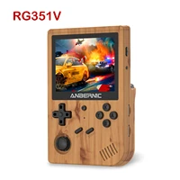 dikdoc handheld game console rg351v 3 5 inch retro console mini tv game player rk3326 portable video game console emulators
