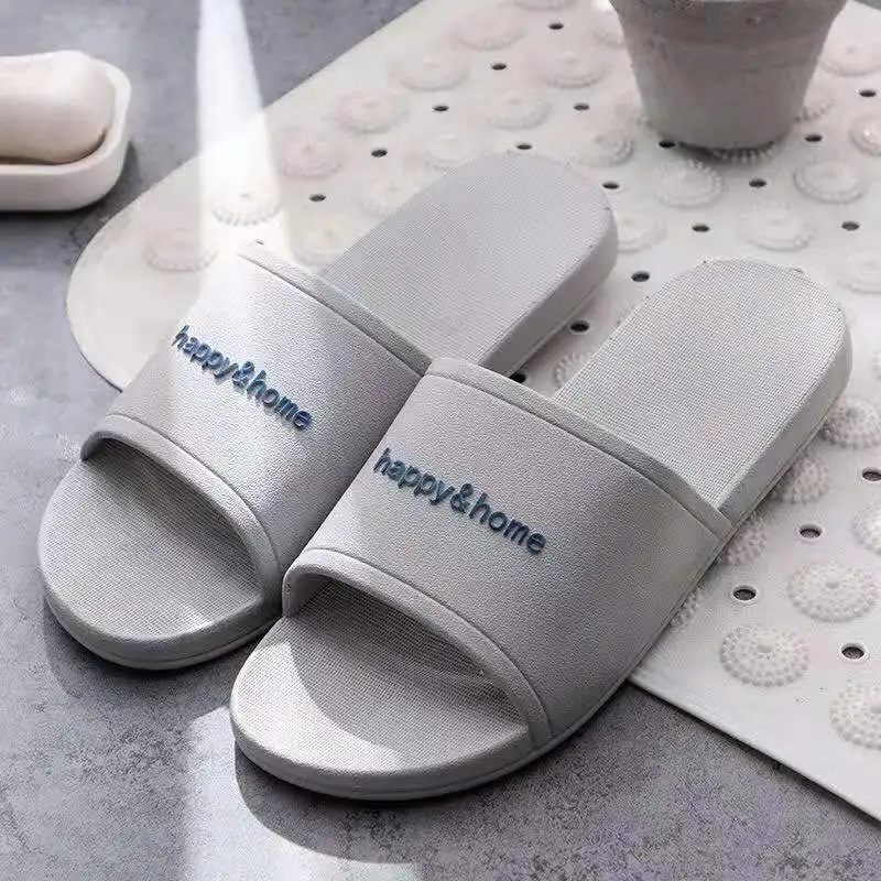

2021 new sandals slippers women's shoes indoor home bathroom couple sandals and slippers men's summer slippers