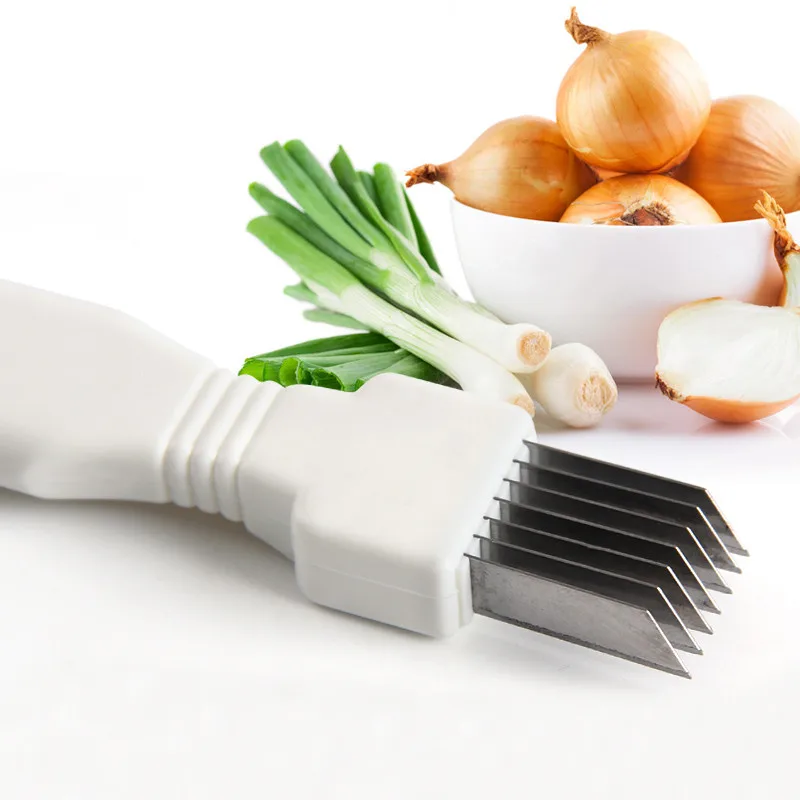 

Shallot Knife Onion Garlic Vegetable Cutter Cut Onions Garlic Tomato Device Shredders Slicers Cooking Tools Kitchen Accessories