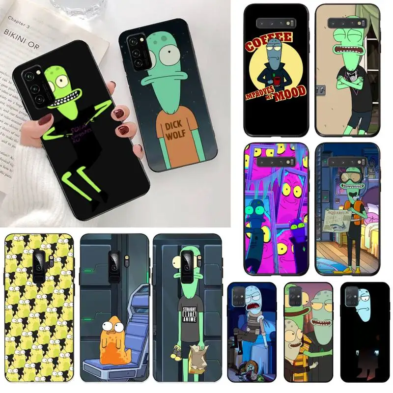 

HUAGETOP Solar Opposites Cartoon Animation TPU Soft Phone Case for Samsung S20 plus Ultra S6 S7 edge S8 S9 plus S10 5G lite 2020