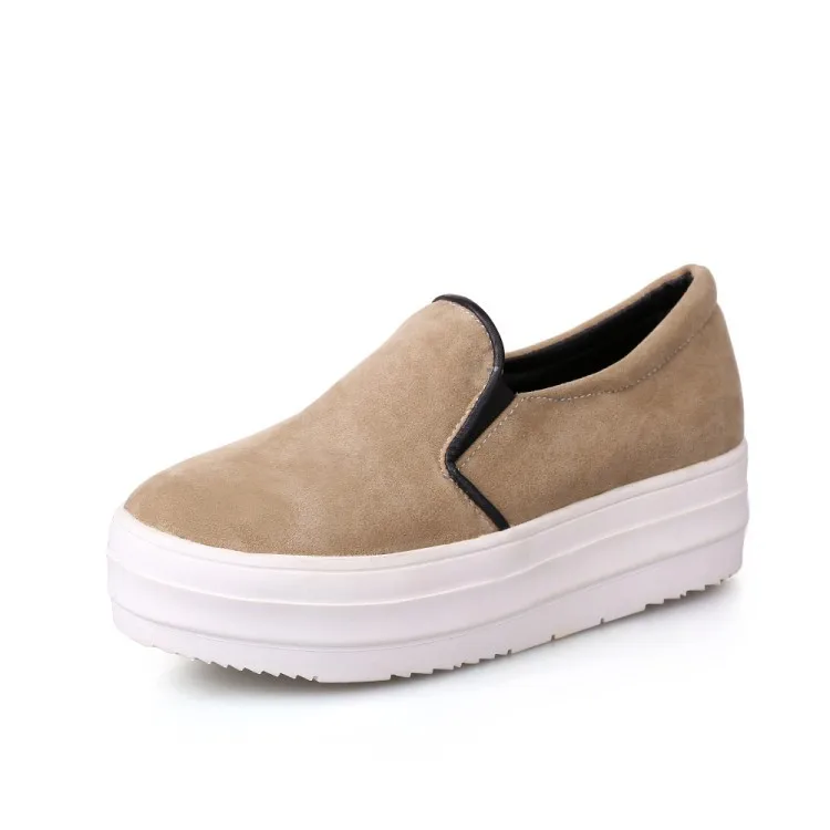 

Casual Woman Shoe Round Toe Shallow Mouth Autumn Female Footwear Modis New Fall Dress Big Size 2020 Summer Leisure Lace-Up