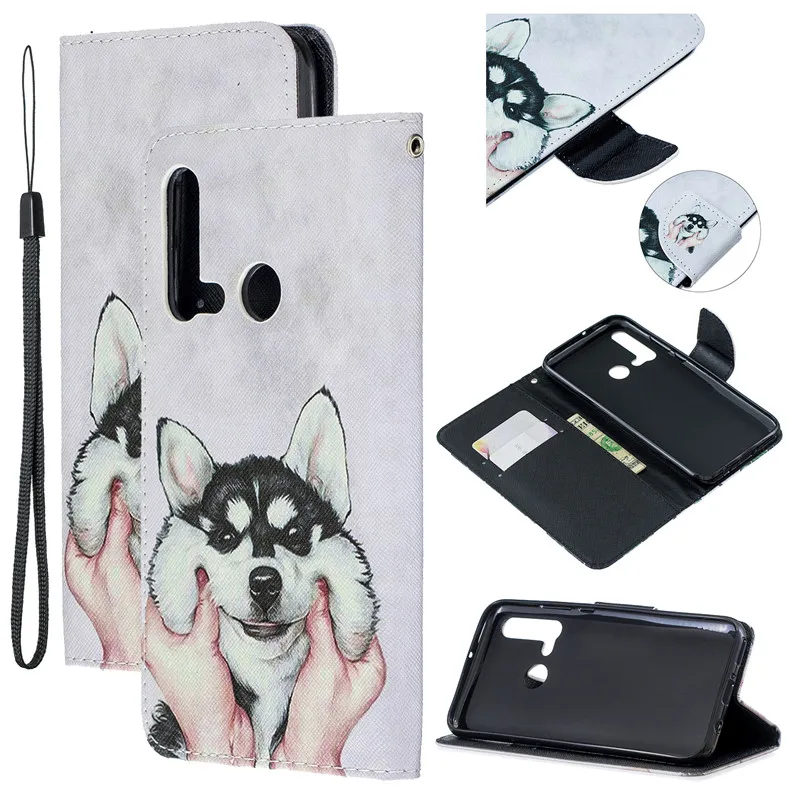 COOLY кожаный чехол с кошкой для huawei P30 Pro P20 Lite задняя крышка на P8 Lite P9 Lite P10 Lite сова кошелек флип-чехол для телефона