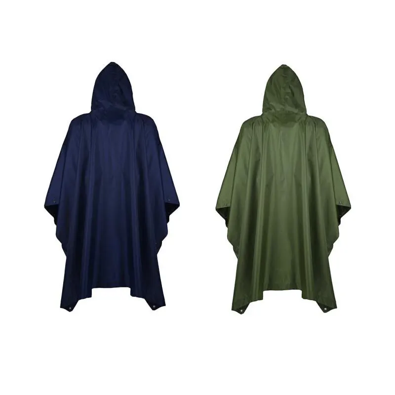 MENFLY темно синий армейский зеленый дождевик для альпинизма походов женский