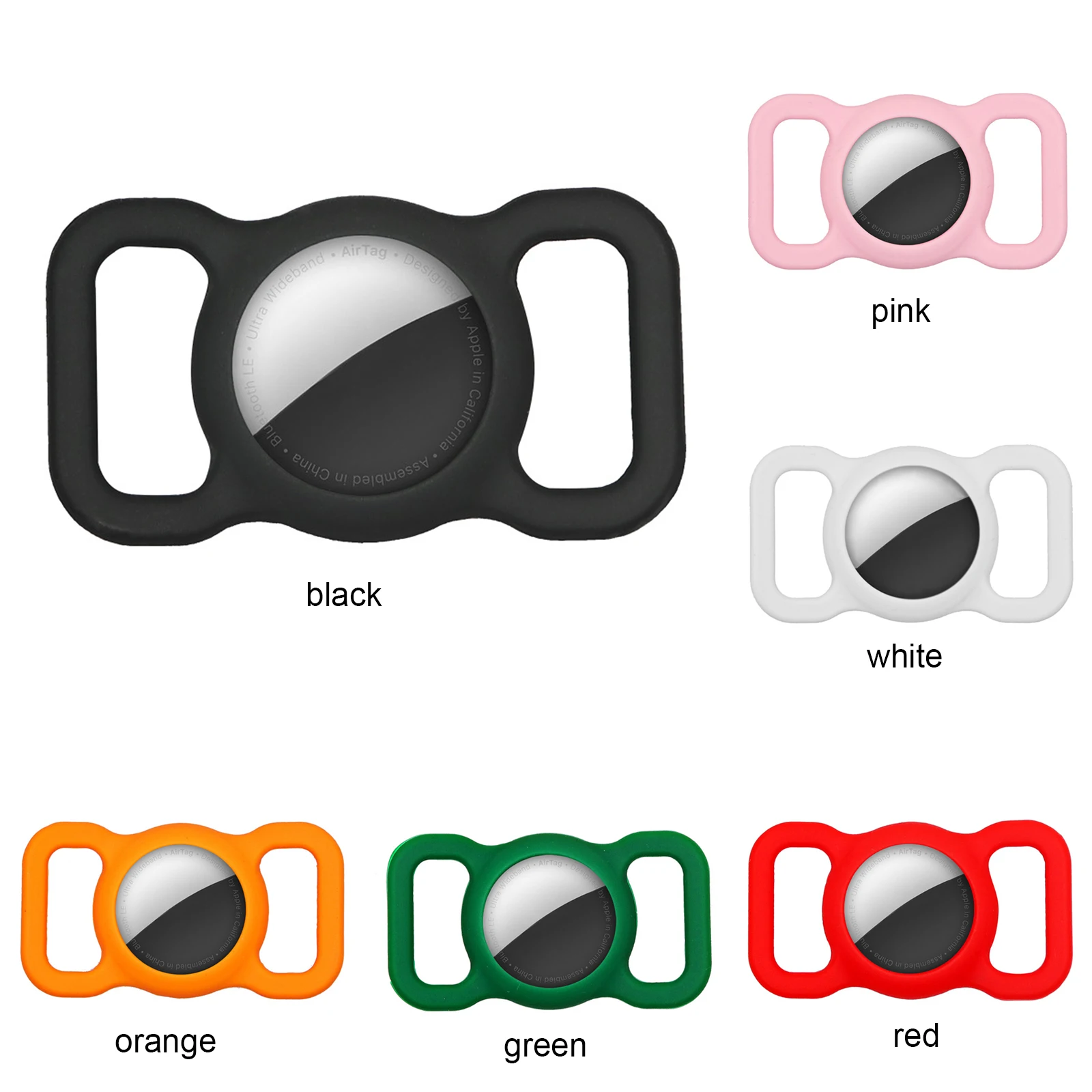 pet silicone protective case gps finder dog cat smart wearable device for apple airtags bluetooth compatible trackers free global shipping