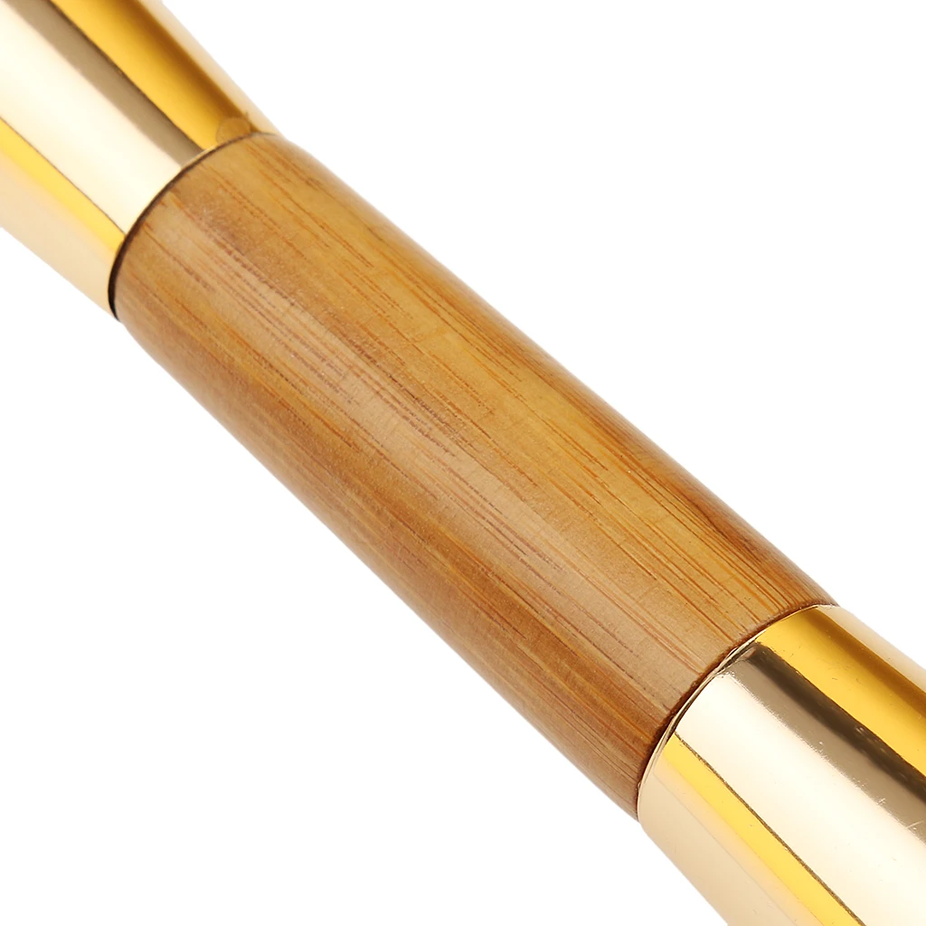 Высококачественные двухсторонние кисти для макияжа из бамбука пудра тональный