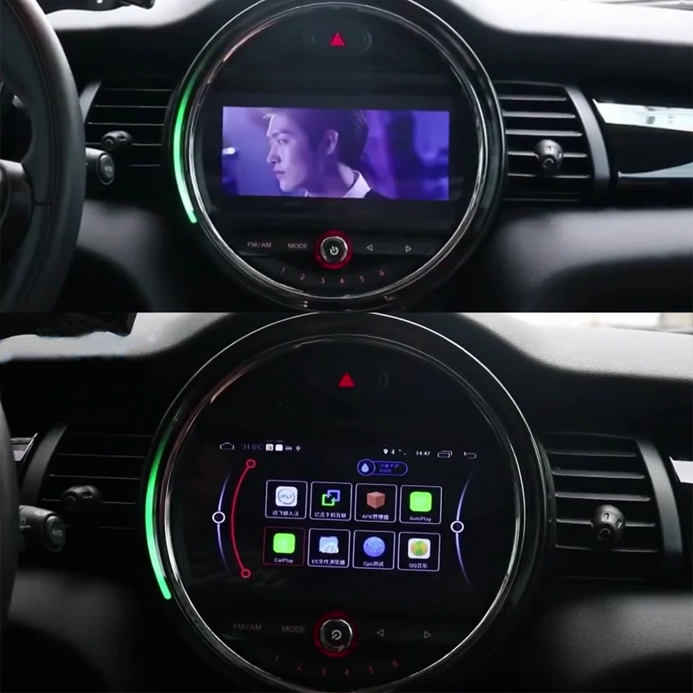Android мультимедийный плеер для BMW MINI ONE F55 F56 Cooper S 2014-2019 автомобильное радио 9 дюймов
