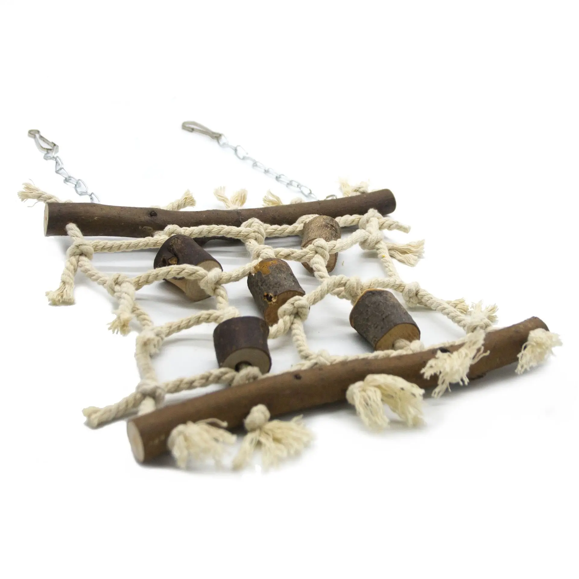 Сеть для скалолазания птица пеньковая веревка попугай подвесная качели лестница