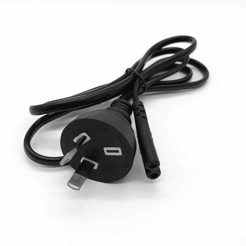 1 2 м/4 фута Pin Core Рисунок 8 IEC-C7 шнур питания переменного тока Кабель свинцовый
