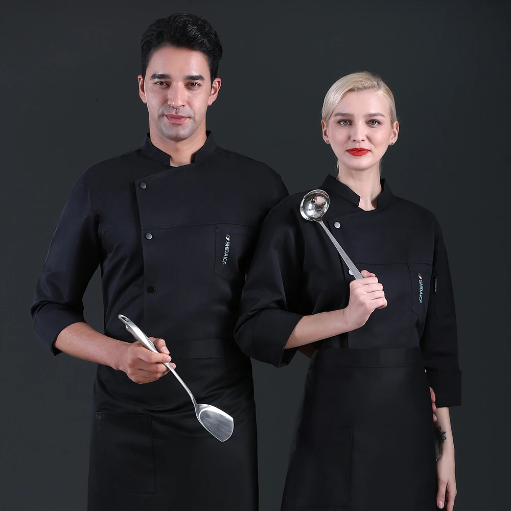 Форма шеф повара куртка для ресторана и кухни одежда готовки хлебобулочных