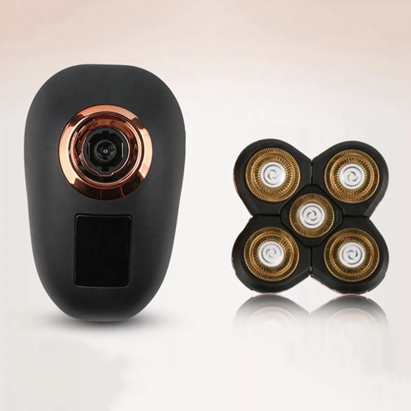 

LCD Digital Display Electric Razor Shaving Head Rechargeable Self-Service Hair Clipper Shaving Head Machine