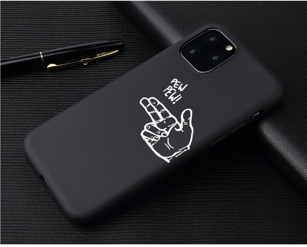 Мягкий силиконовый чехол для iPhone 11Pro 6 6s X 7 8 Plus 5S SE XS Max XR чехол для телефона