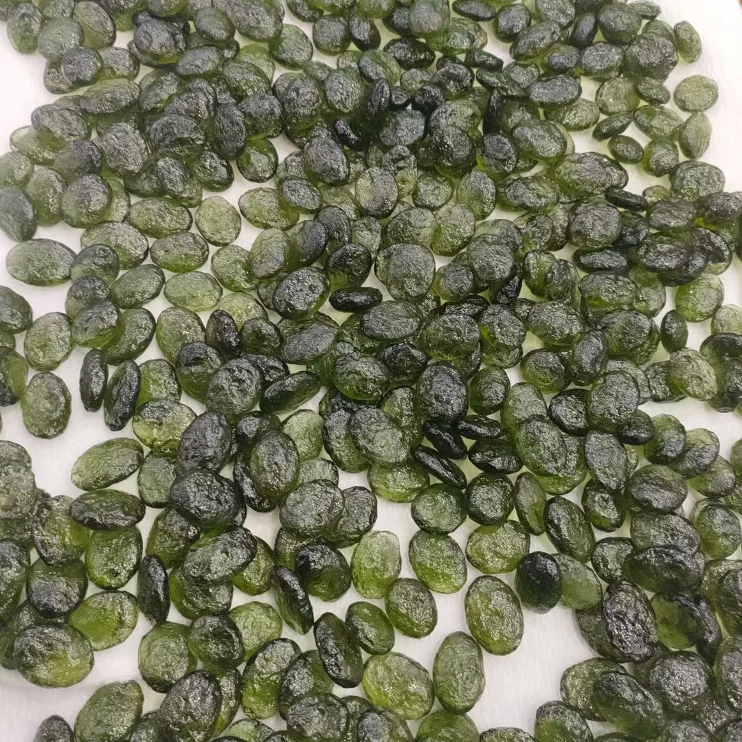 

6-26g Moldavite Natural Czech Meteorite Impact Glass Rough Stone Crystal Energy Stone 1pc