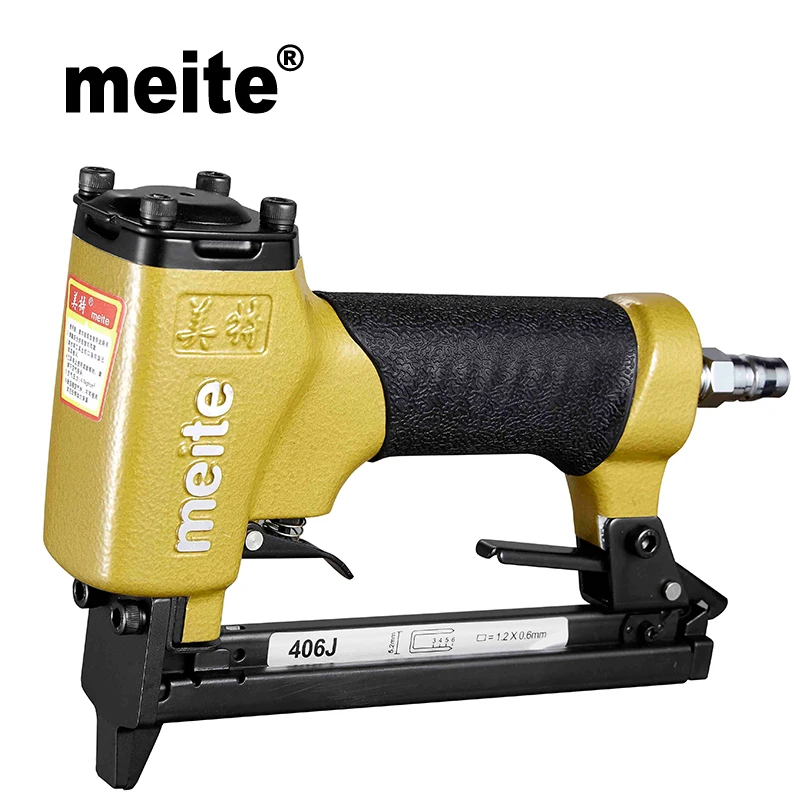 Meite 406J тонкой проволоки штапельного воздуха Пневматический инструмент степлер