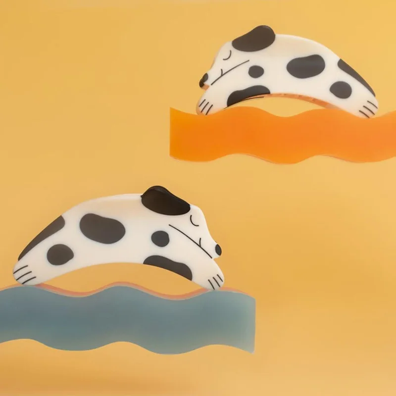 2021 новый дизайн милые цветные стразы шпильки для волос в виде животных головные