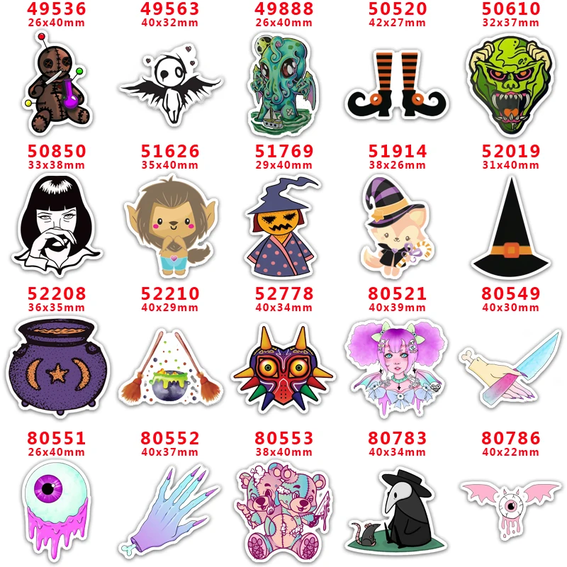 Бренд choshim 10 шт. планшетофон страшный фильм Хэллоуин аксессуар сделай сам для