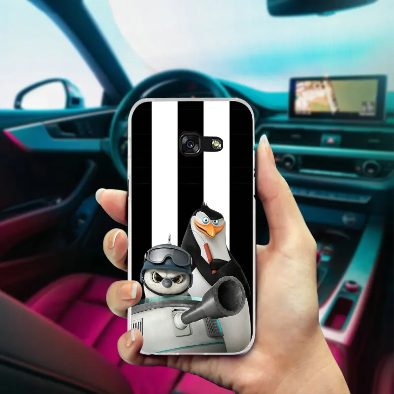 Soft TPU Silicone Mobile Phone Cases for Samsung Galaxy A3 A5 A7 J1 J2 J3 J5 J7 2016 2017 Coque Shell Hot Penguins Of Madagascar | Мобильные