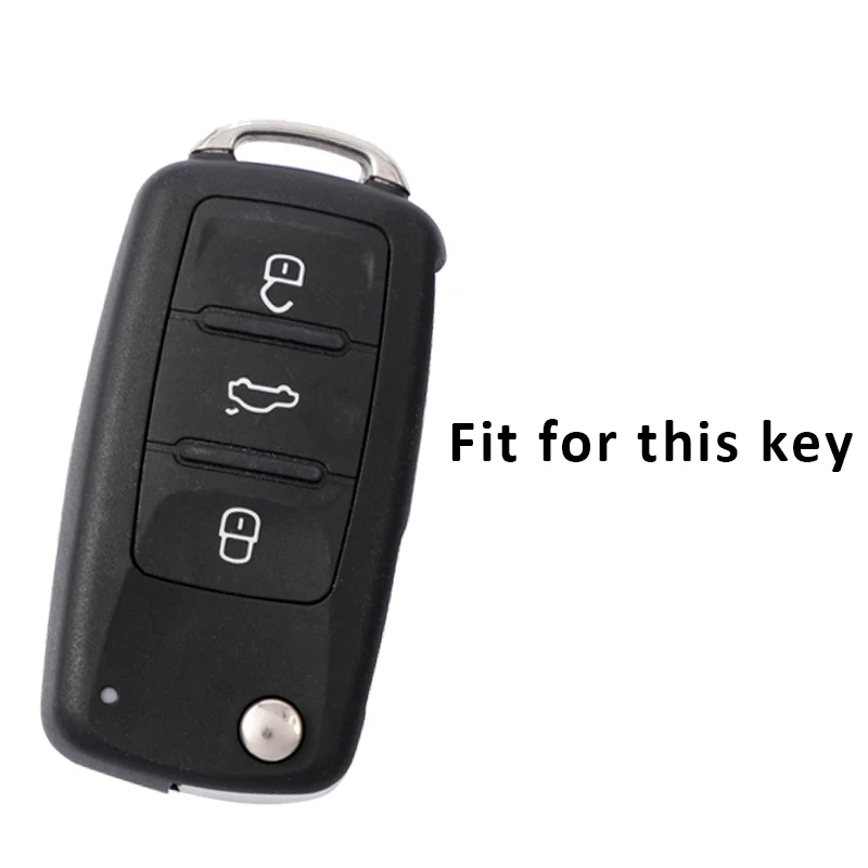 Car Key Cover Case Holder Keychain for VW Volkswagen Polo Golf Passat Beetle Caddy T5 Up Eos Tiguan Jetta Skoda Octavia A5 | Автомобили и