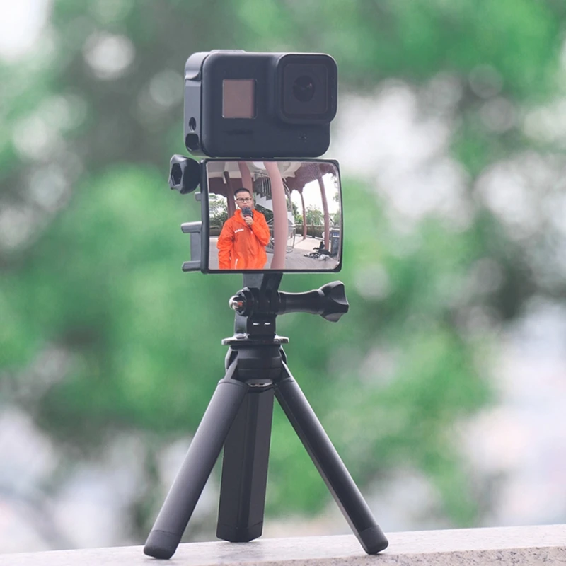 

Compatible for G opro Action Sports Camera Selfie Mirror Vlog Live Broadcast Self-portrait Live-streaming Accessories
