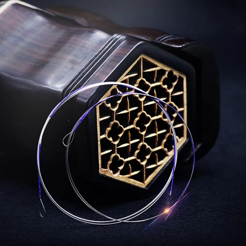 Алиса аксессуары для музыкальных инструментов Erhu струны посеребренные Прямая