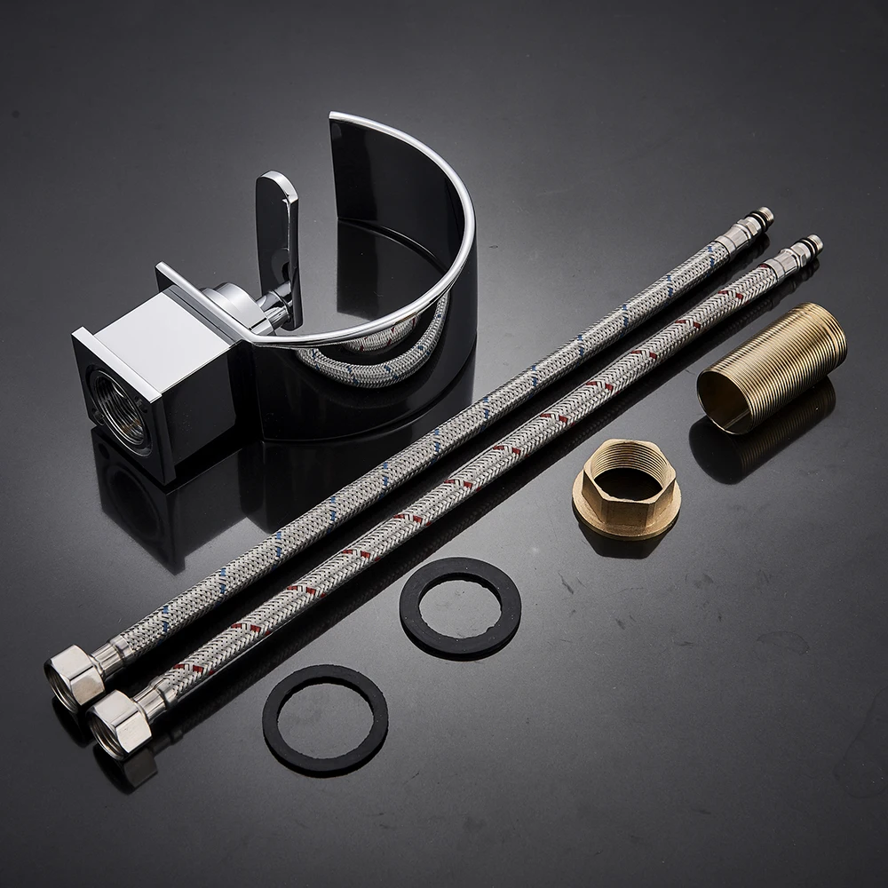 Смесители для раковины смеситель креативный водопад в ванную комнату смесители