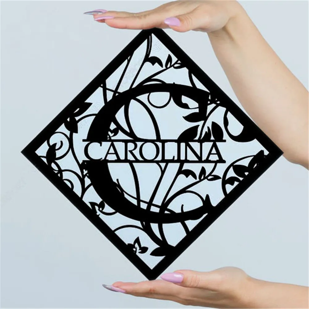 

Personalise Metal Wall Art Decoration Letter A-Z Custom Name For Room Decoration Home Decor Valentine's Day Gift 12/18/24 inch