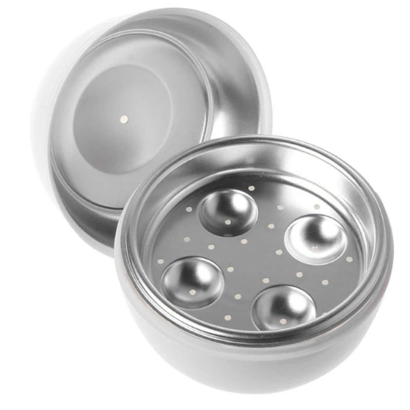 

Microwave Egg Steamer Boiler Cooker Easy Quick 5 Minutes Hard Or Soft Boiled