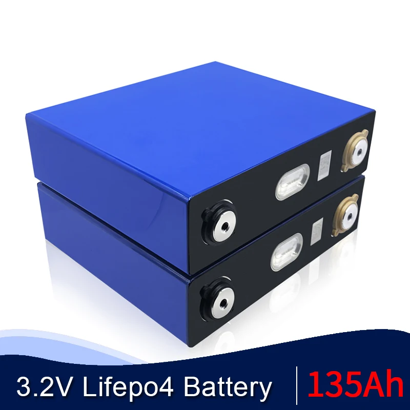 OYE Новый 4 шт 3 2 V 135Ah литий железо фосфат ячейка lifepo4 батарея Солнечная 12V 24V 48V135Ah