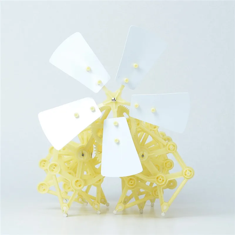 Ученый ходьба Strandbeest Модель Набор сделай сам наука головоломка Дети Развивающие