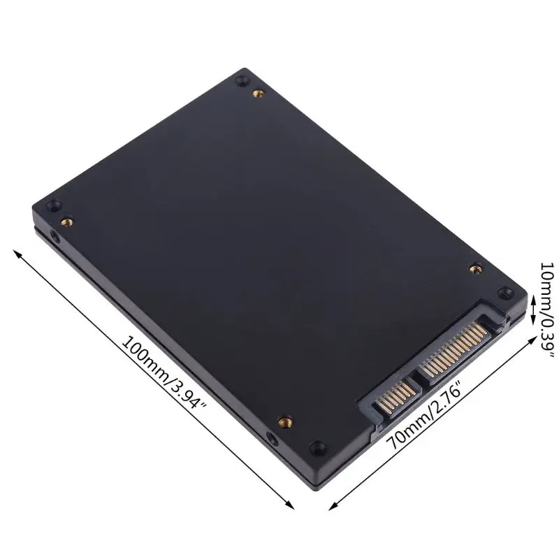 Переходник с двух портов SD SDHC MMC RAID на SATA конвертер корпусом для SD-карты Прямая