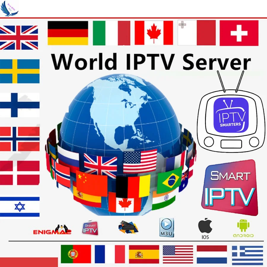 Европа IP tv подписка Франция Великобритания Немецкий Арабский голландский Швеция французский Польша Португалия США Smart tv IP tv M3U 8000 Live