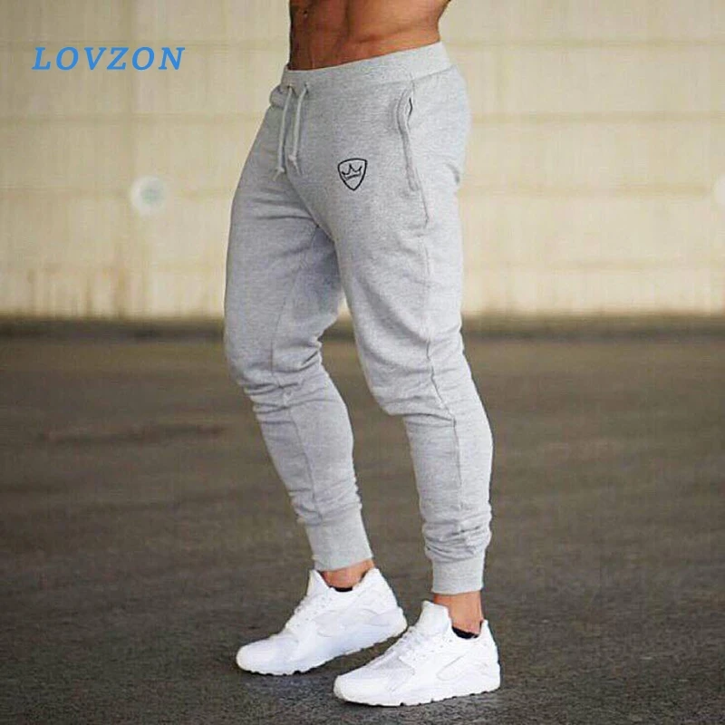 

LOVZON Men Pants Cotton Track Pants Joggers Sweatpants Casual Sweat Pants