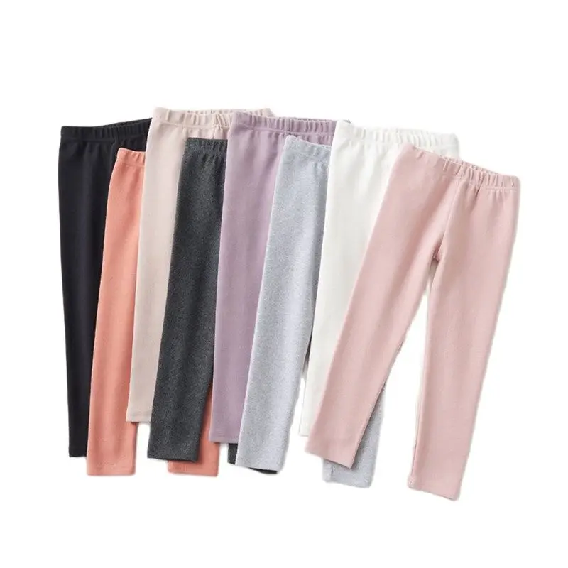 VIDMID для девочек леггинсы осенние модные хлопковые ярких цветов брюки маленьких