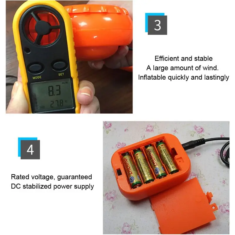 Миниатюрный вентилятор аккумулятор для головы талисмана надувной костюм одежда