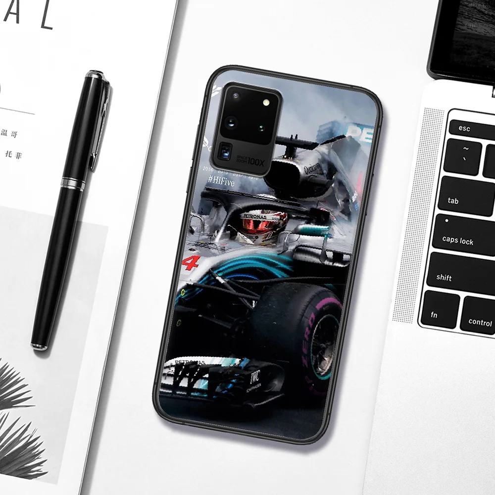 

lewis hamilton F1 44 Phone Case For Samsung Galaxy S 6 7 8 9 10 E 20 UITRA FE 21 Edge Note 8 9 10 Plus black Cell Pretty Hoesjes