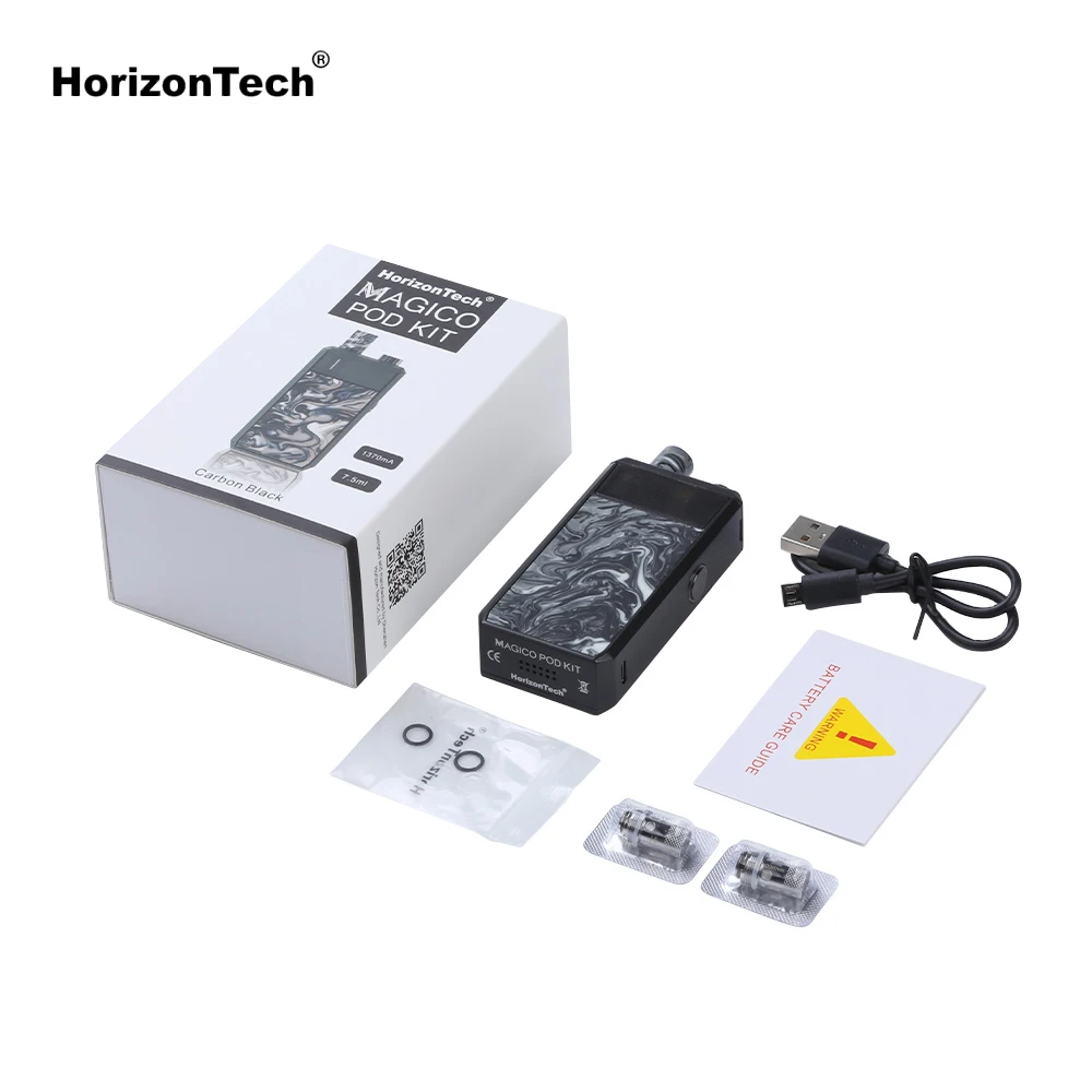Оригинальный HorizonTech Magico Pod Комплект с 1370 мАч мод 6 5 мл электронная сигарета