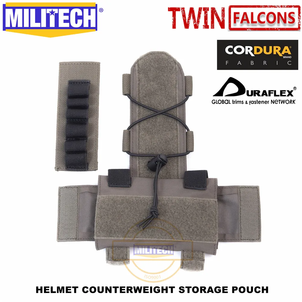 MILITECH TWINFALCONS TW Шлем Счетчик веса сумка для хранения TN VC сумка для хранения Тактическая Военная NVG счетчик веса сумка