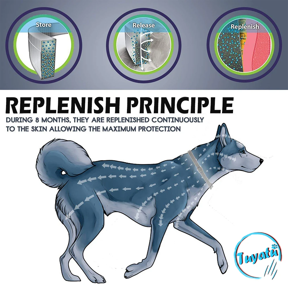 Удаляет блох и клещей кошачий ошейник для маленьких собак кошек 8 месяцев